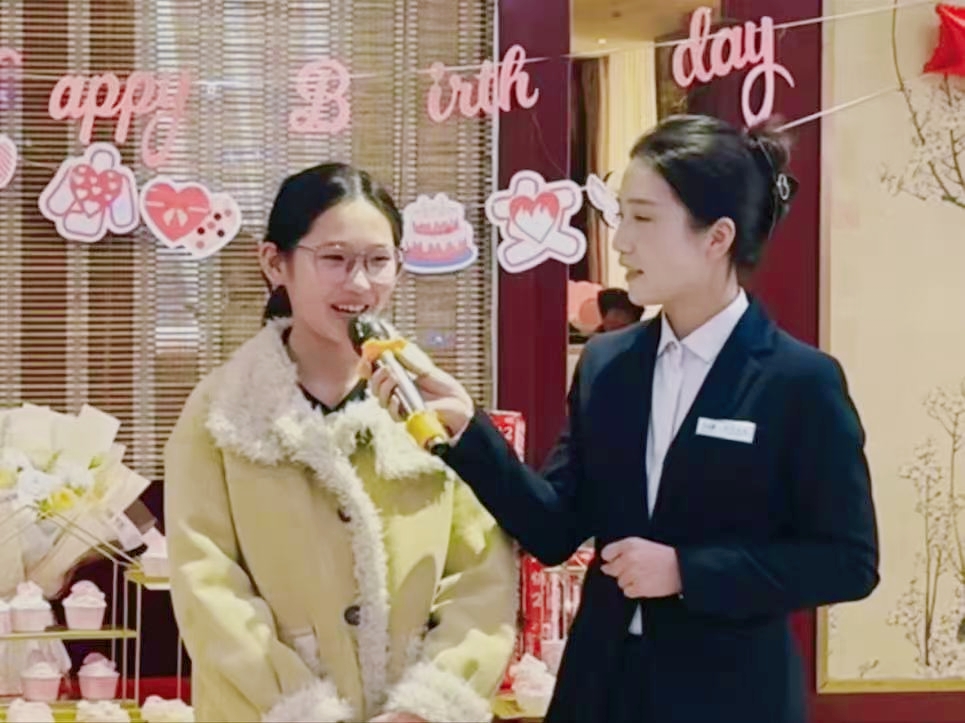 人生第一次，主持夢的初次綻放